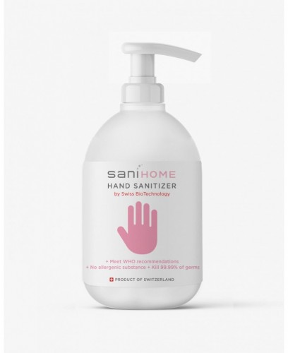 瑞士 SaniHome 世衞推薦配方消毒搓手液 - 500ml