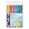 STAEDTLER Noris® 221 NWP12 Wax twister 旋轉蠟筆(12色)