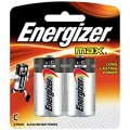 勁量 Energizer® 鹼性電芯 - C電，2粒裝 