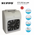 NIPPO NTR-2800 六欄位電子打卡鐘/打咭鐘(內置後備電池) ** New **