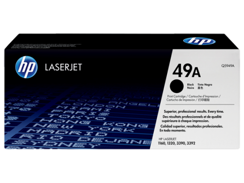 HP 49A 黑色原廠 LaserJet 碳粉盒 (Q5949A)