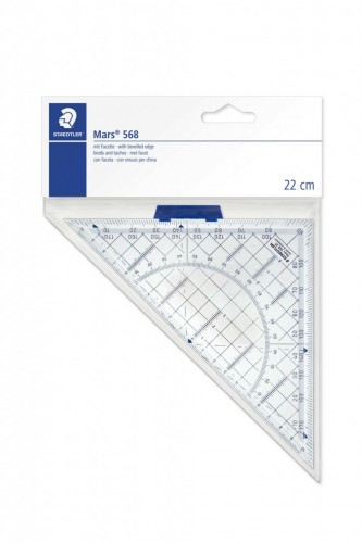 STAEDTLER Mars® 568 35 Geometry set squares 幾何三角尺 22cm