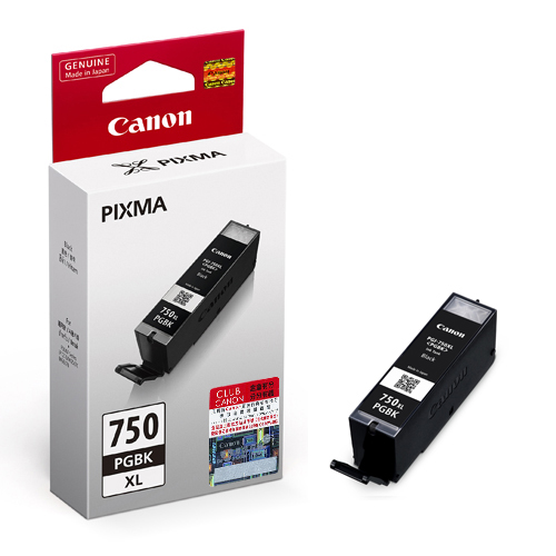 CANON PGI-750XL PGBK 原裝墨水盒 (高用量)<黑色>