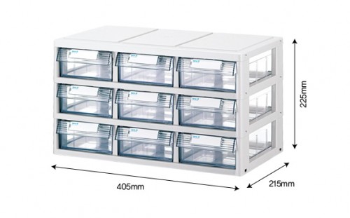韓國 KAPAMAX 08033 九格零件櫃 (韓國製造)