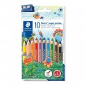 STAEDTLER Noris® super jumbo 129 NC10 六角珍寶特粗木顏色(10色)