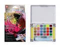 SAKURA XNCW-24MPN Koi Water Colors Creative Art Colors Set 水彩磚(24色) 