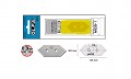 OLFA MCB-1 斜角專用刀刀片(5片裝) MC-45/MC-45/DX 專用           