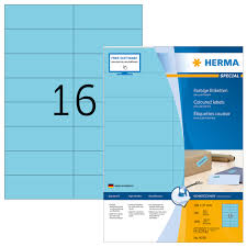 HERMA 多用途A4標籤紙(彩色) 100張裝