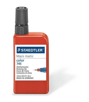 STAEDTLER Mars® matic 745-2 Drawing ink 針筆墨水(紅色)