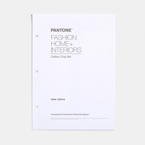 PANTONE Fashion, Home + Interiors - FHI Cotton Chip Set SUPPLEMENT - 315 new colors (2021) - FHIC410A 補充裝