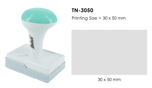 Deskmate TN-3050 訂造長方形光敏印章(30x50mm)