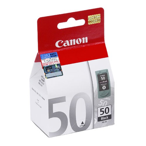 CANON PG-50BK 原裝墨盒(22ml)<黑色><高用量>