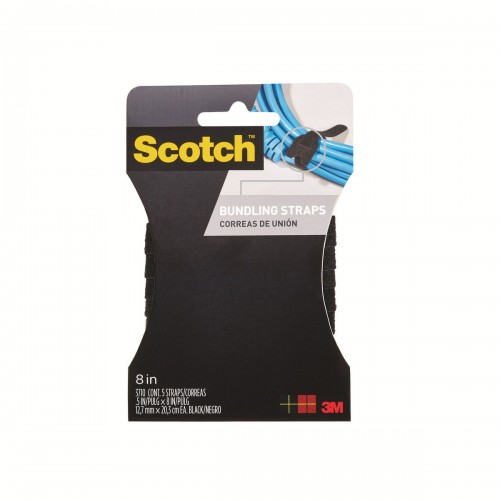 3M Scotch® RF3710 <黑色>魔術索帶(1/2