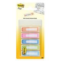 3M Post-it® 684-SH-NOTE 5色膠質旗仔<箭咀> (12 x 43mm) ** New **