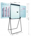 日通牌 Nipon U-Shaped Flipchart U型夾紙白板 (70x92cm) 