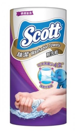絲潔 SCOTT - 耐洗紙(韓國製造)