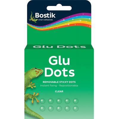 BOSTIK Glu Dots 寶貼萬用膠(透明圓點) 200粒裝卷裝 ** 停產 **