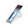 STAEDTLER  triplus® fineliner 334 SB4 Triangular fineliner 三角幼線筆(4色套裝) 0.3mm