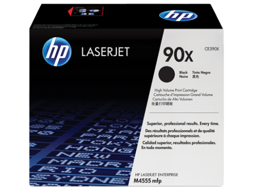 HP 90X 黑色高容量原廠 LaserJet 碳粉盒 (CE390X)